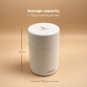 Matcha Powder Canister