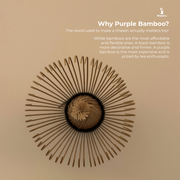 Purple Bamboo Matcha Whisk