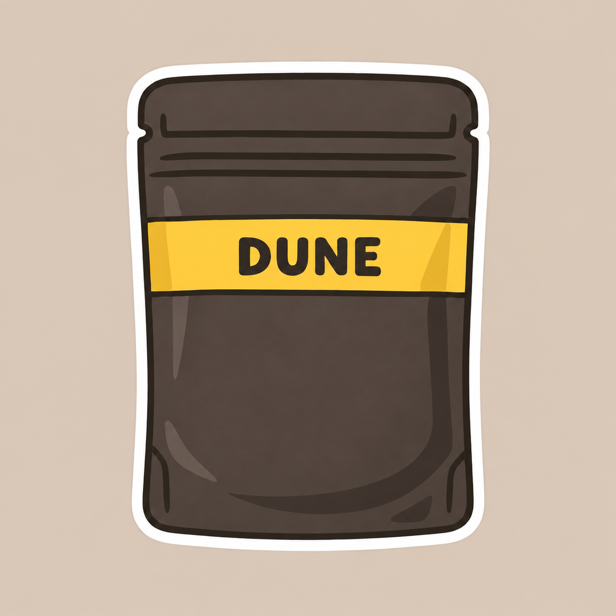 Dune packaging illustration